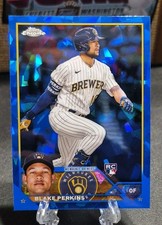2023 Topps Chrome Update Series Sapphire Edition - Blake Perkins #USCS241 (RC)