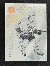 24-25 UD The Cup Hockey #EL-RM Rutger McGroarty ELEGANT ETCHINGS Autograph RC