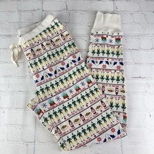 Hannah Anderson Raised by Elves Elf Movie Pajama Pants Christmas Women's Small