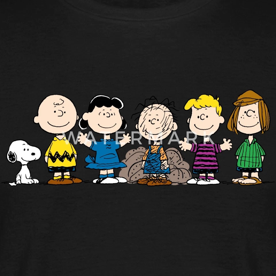 Peanuts Snoopy Und Seine Freunde Männer T-Shirt - Bild 2 von 4