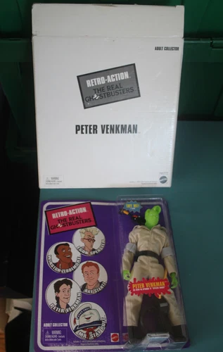CITIZEN GHOST PETER VENKMAN RETRO-ACTION GHOSTBUSTERS FIGURE SDCC MATTEL 2010