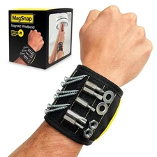 MagSnap Magnetic Wrist Band Utility Holster Pouch Tool Belt for Handy Tasks