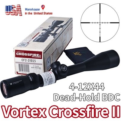 Vortex Crossfire II 4-12x44 Dead Hold MOA BDC Riflescope 31015