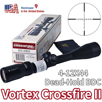 #ad #ad Vortex Crossfire II 4 12x44 Dead Hold MOA BDC Riflescope 31015 $99.00
