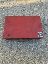 Matco Tools Red Metal Storage Box 10-14 L X 6-34 W X 2 T