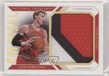 2018 Panini National Treasures Colossal Materials Prime 8/10 Lauri Markkanen 5w7