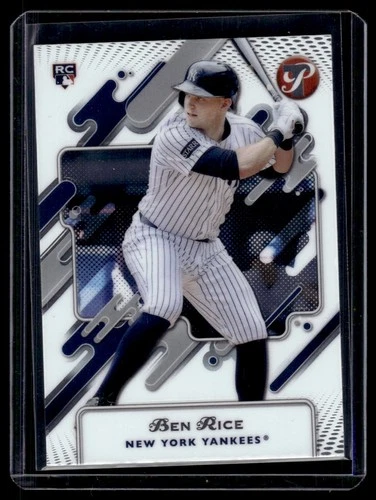 2025 Topps Pristine Ben Rice RC New York Yankees #4