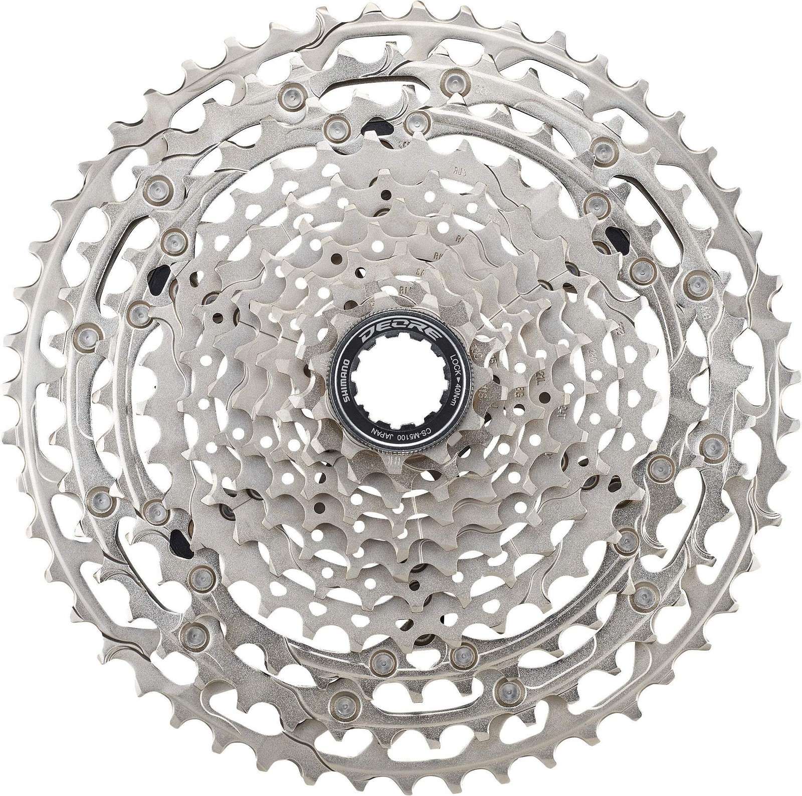 Shimano Deore CS-M5100 Deore 11-speed cassette, 11-51T
