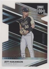 2020 Panini Elite Extra Edition 203rd Decade Die-Cut 61/203 Jeff Hakanson 0ai3
