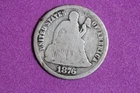 ESTATE FIND 1876 CC Seated Liberty Dime #K60372