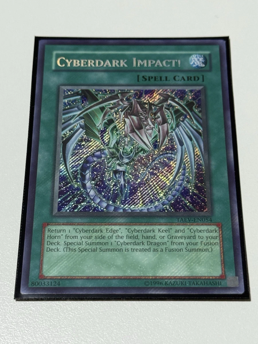 Yu-Gi-Oh! TCG Cyberdark Impact Secret Rare Individual Collectible