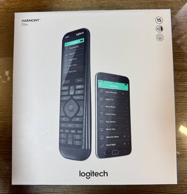 Logitech Harmony Elite Universal Remote   Boxed   Complete   Hub   2 IR Blasters