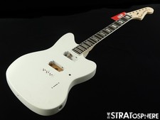 Fender Jim Root V4 Jazzmaster CORPO + COLLO, mogano ebano bianco artico