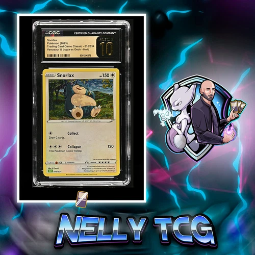 2023 Pokemon Trading Card Game Classic - Snorlax #016/034 CGC 10 Pristine