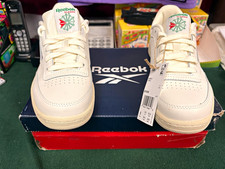 Reebok Club C Unisex Kids White Low Top Leather Sneaker US Mens size 5 GY7470