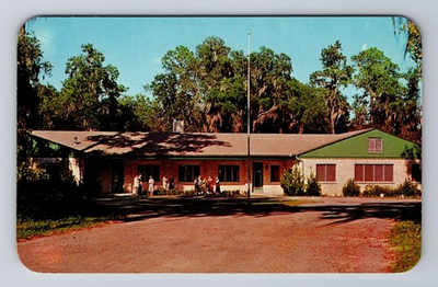 #ad #ad Ocala FL Florida Silver Springs Conference Grounds Antique Vintage Postcard $0.99