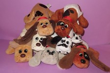 Pound Puppy Baby Basic Fun Dog Lil Plush Lot Retro Vintage Style Diapers Fluffy