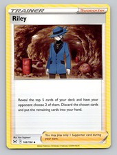 Riley #166/196 Uncommon SWSH11: Lost Origin Pokemon
