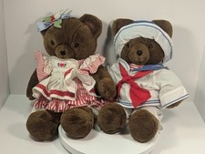 Dakin Bear 31-2380 Bonnie Beth and Butterfield Bears 1984