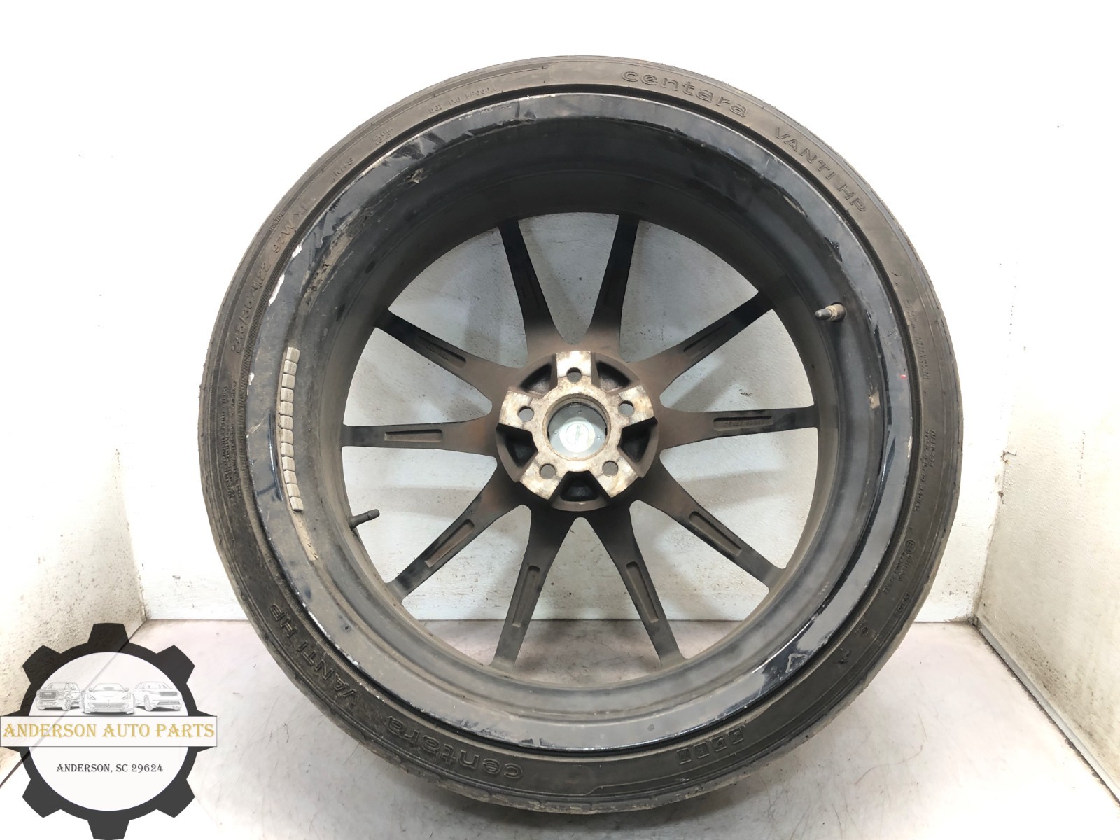 SAVINI BLACK DI FORZA BM12 WHEEL RIM 22X9 TIRE 245/35/R22