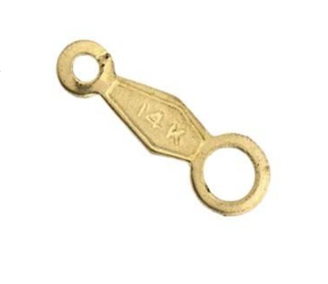 Etiqueta de Cadena 3.0mm Oro 14K Sellada • Joyería Fina •