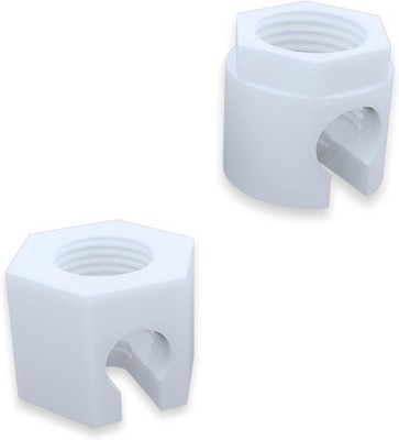2 Ersatzmutter für Sodastream Kompatibel mit Jet, Spirit, Easy, Crystal, Terra,