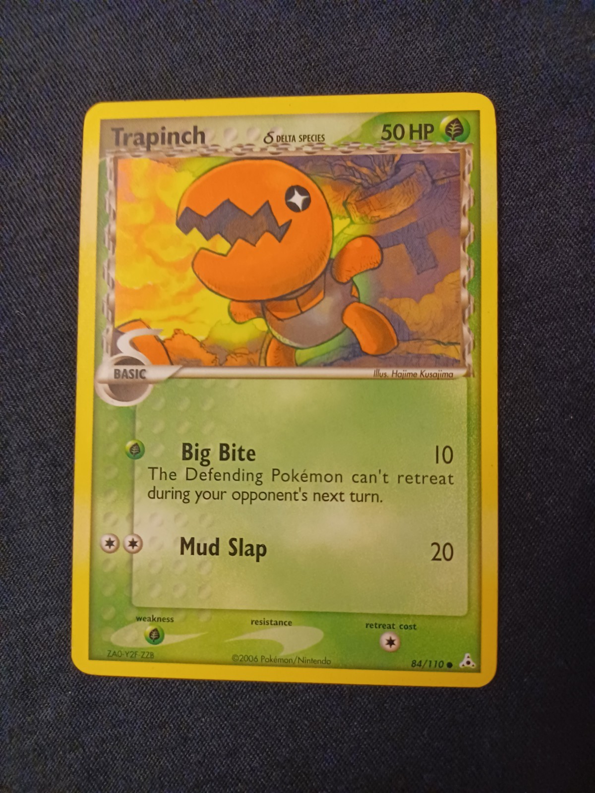 Pokemon Trapinch 84/110 Holon Phantoms Set Regular LP 