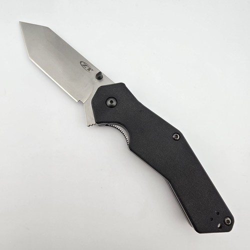 Zero Tolerance ZT 0700 Folder 3.375" S30V Tanto Stonewash Blade Black G10 Handle - Picture 3 of 16