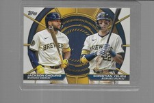 2025 TOPPS SERIES 2 BASEBALL DYNAMIC DUOS CHOURIO / YELICH #DD-18