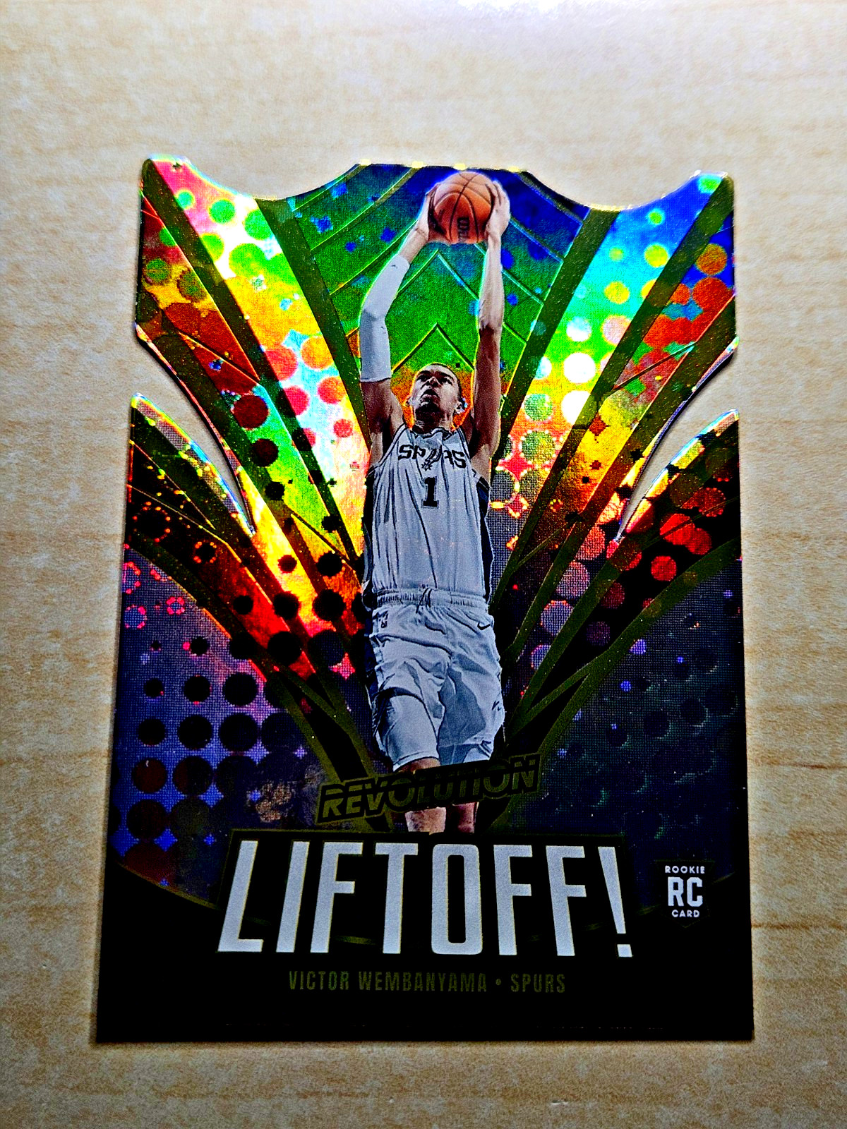 2023-24 Panini Revolution LIFTOFF Victor Wembanyama Rookie Holo Foil RC #6 💥 view 12