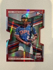 2023 Panini Elite Extra Edition Melvin Mojica #200 Prime Numbers Die Cut /200 AG