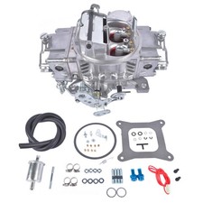 Carburetor 4-Barrel Square Bore 600 CFM Electric Choke Aluminum Fits for Holley
