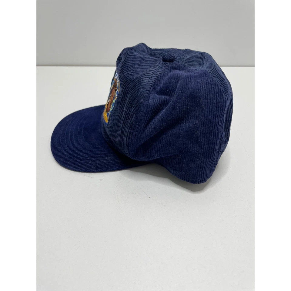 Boné vintage Joe camelo personagem liso veludo Snapback cigarros azul marinho 90 - Imagem 4 de 4