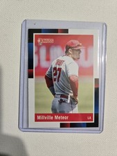 2022 Panini Donruss - Retro 1988 Variation Mike Trout #265 Career Stat Line...