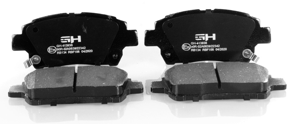 1x Brake Pads Front for TOYOTA YARIS 1999- (+ABS)