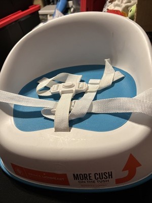 Prince Lionheart Squish Booster Seat, Gray, 3-Point Harness Dual-Strap System,