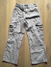 Aeropostale Women's Relaxed Fit MidRise Straight Leg Utility Cargo Pant XS Short