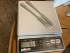 STERLING SILVER INTERNATIONAL BLOSSOM TIME BUTTER KNIVES SOLID STERLING  65gms
