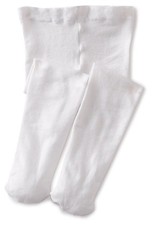 Baby-Girls Infant Pima Tight, White, 0-6 Months