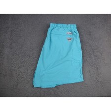 Columbia PFG Shorts Mens XXL Blue Omni-Shade Fishing Performance Mesh Lined 6in