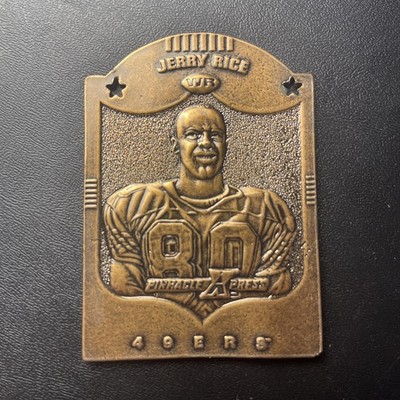Jerry Rice 1997 Pinnacle X-Press Metal Works Bronze Card 11/22