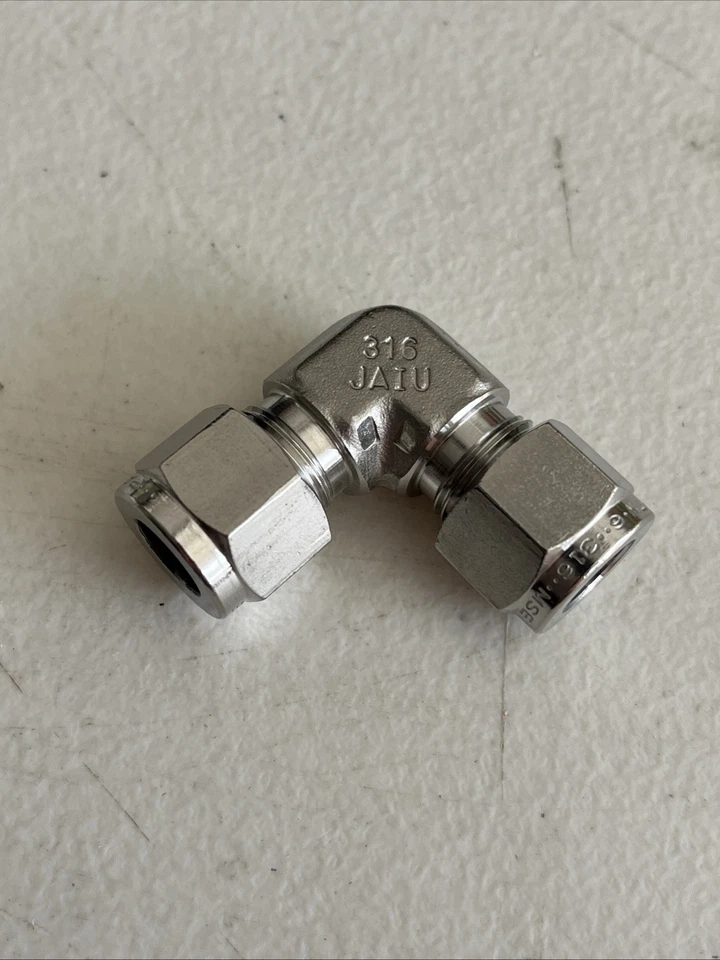 Parker 6EE6 elbow 3/8x3/8" Compression Box of 20 pieces 316 Stainless Steel - Image 3 of 3