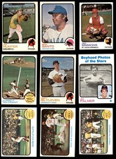 1973 Topps Baseball Near Complete Set / Lot 5 - EX 6817980 (416 / 660 cards)