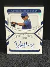 Dustin Harris 2022 Panini National Treasures Apprentice Ink Auto /10 #AI-DU