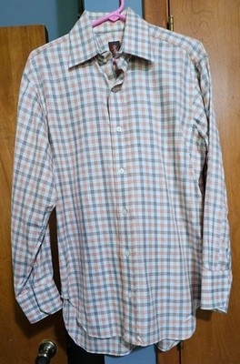 Robert Talbott Chelsea Men's Checkered Dress Shirt