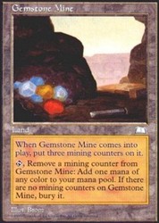 Gemstone Mine (164/167) Weatherlight Uncommon Land