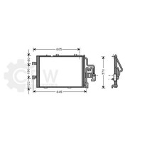 Kondensator Klimaanlage FüR Opel Corsa C 1.4 Bj.00-09
