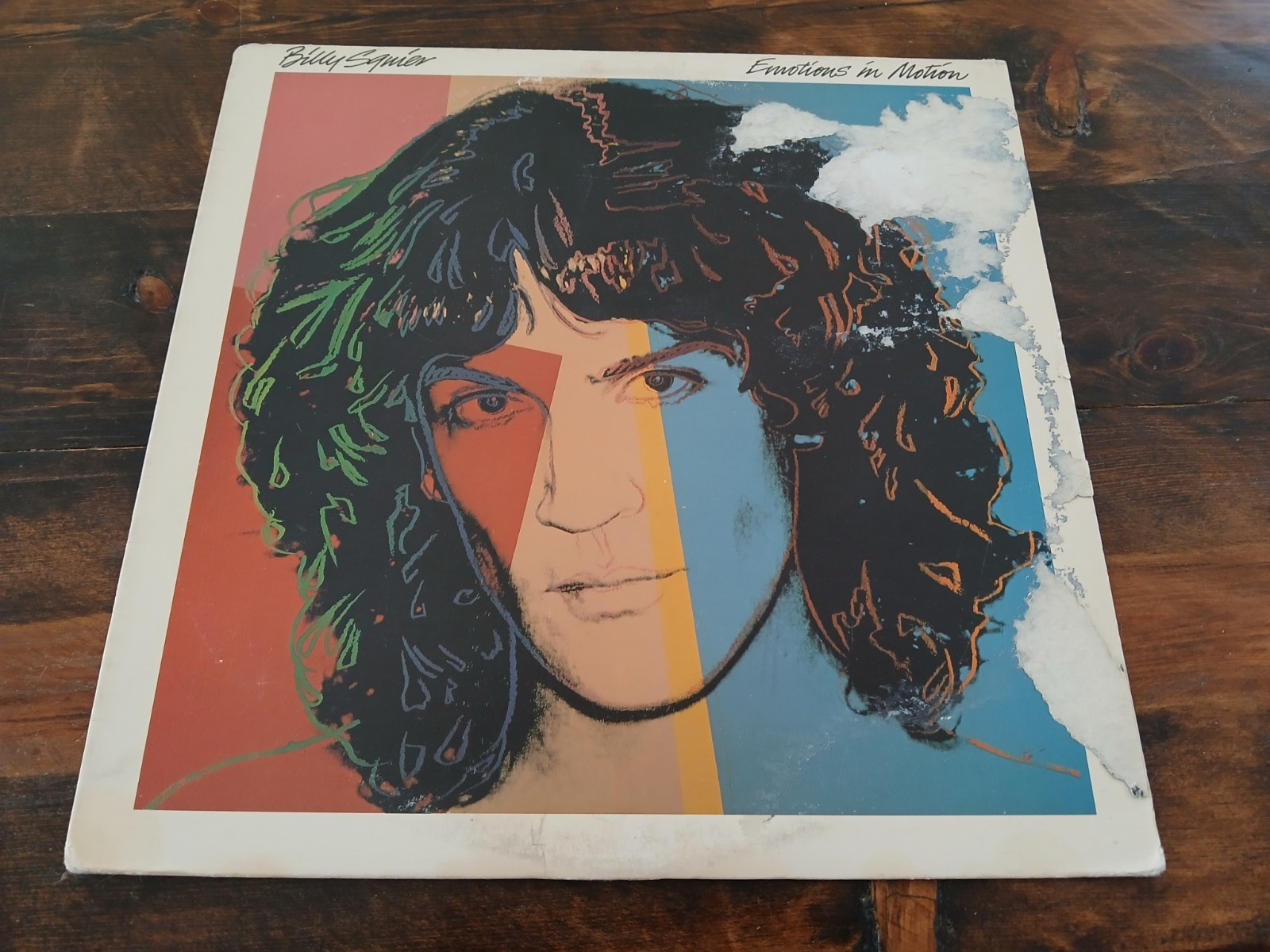 Billy Squier vinyl LP Record 