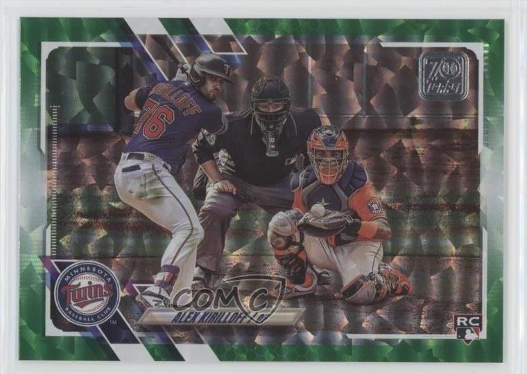 2021 Topps Green 34/499 Alex Kirilloff #413 0nr3