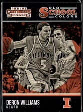 Deron Williams 2015 Panini Contenders Draft Picks #44 Old School Colors ILLINOIS